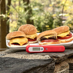 Henning Lee Battery Free Kinetic Instant Read Thermometer for Kitchen and Grill