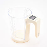 Henning Lee 6 Cup Digital Measuring Cup and Scale, Cream