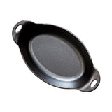 Lodge 36 ounce Cast Iron Oval Serving Dish, 36 ounce