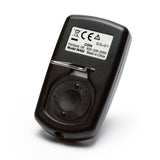 CDN 3 Function Infrared Thermometer, Timer & Clock, Easy-to-Read Display, Black