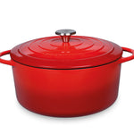 Kuchenprofi Provence Enameled Cast Iron Round Dutch Oven, 11" dia., 7 qt
