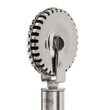 Kuchenprofi 7-Inch Stainless Ravioli Wheel For Cutting and Crimping Pasta Dough