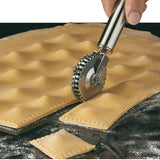Kuchenprofi 7-Inch Stainless Ravioli Wheel For Cutting and Crimping Pasta Dough