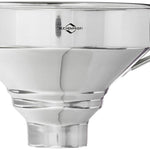 Kuchenprofi Funnel with Mesh Filter, Stainless Steel, 5-Inch Diameter
