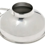 Kuchenprofi Wide Mouth Canning Funnel, Stainless Steel, 5.5-Inch Diameter
