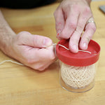 Kuchenprofi Kitchen Twine with Acrylic Twine Dispenser, Includes 164 Feet of Cooking and Baking String