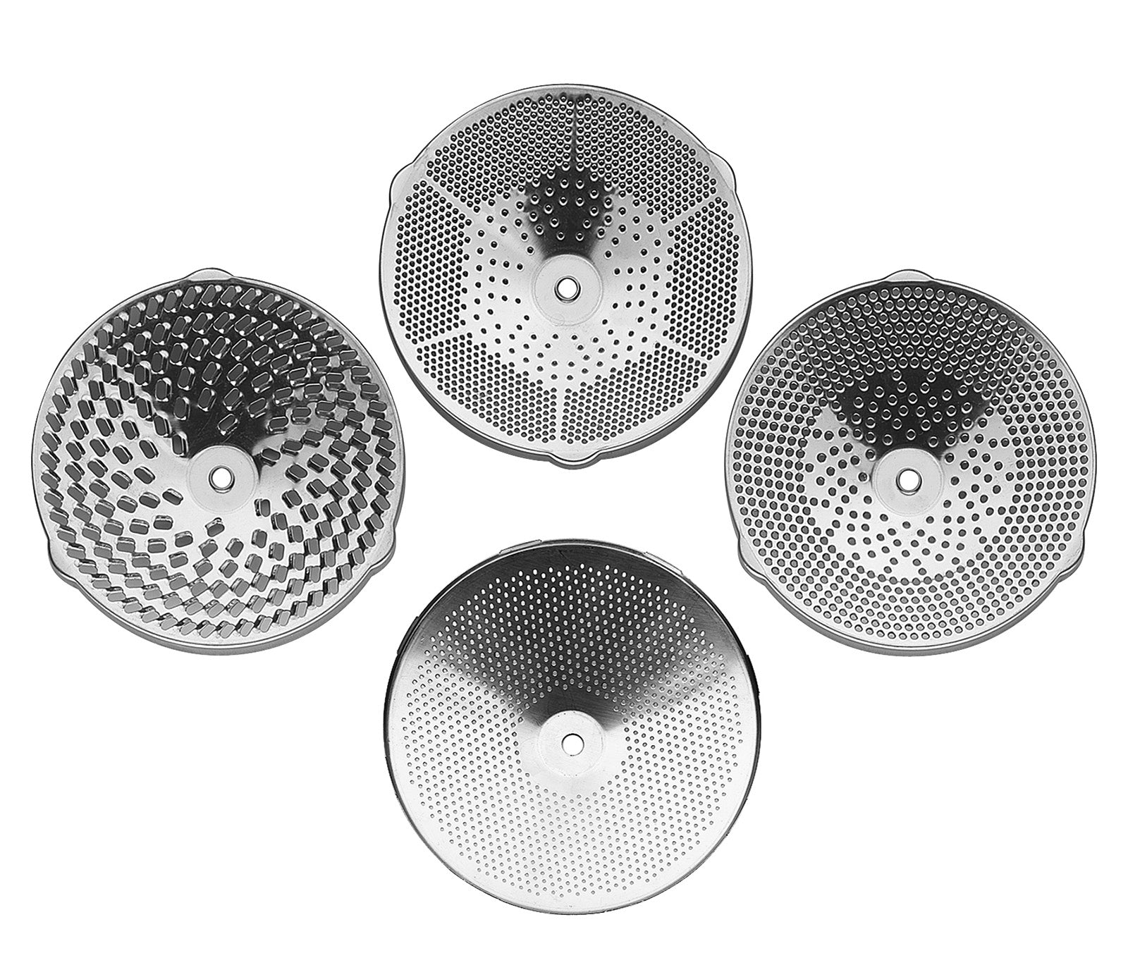 Kuchenprofi Stainless Steel Food Mill, Large, 18/10 Stainless Steel, 4 Interchangeable Discs, Strainer for Sauce