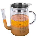 Kuchenprofi Stainless Steel & Borosilicate Glass Gravy Separator, 34-ounce