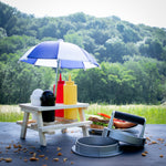 Kuchenprofi Picnic Condiment Set for Ketchup, Mustard, Salt & Pepper, 6 Piece Set