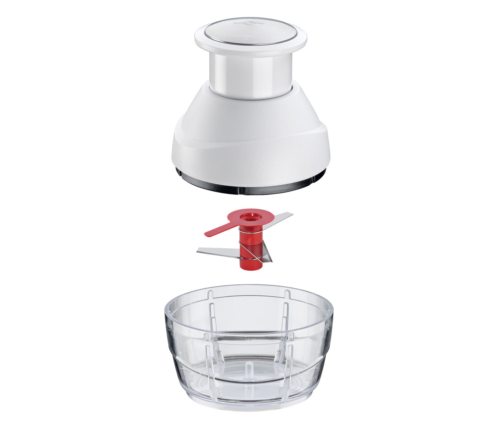 Kuchenprofi Push Fruit and Vegetable Multi Chopper, 3.4-Inch Diameter