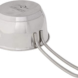 Kuchenprofi Saucepan w/ Clad Bottom, 0.8 qt., 5.5-Inch Diameter