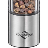 Kuchenprofi Pepper Push Mill Grinder, Stainless & Acrylic