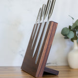 Global Magnetic Easel Knife Block, Acacia