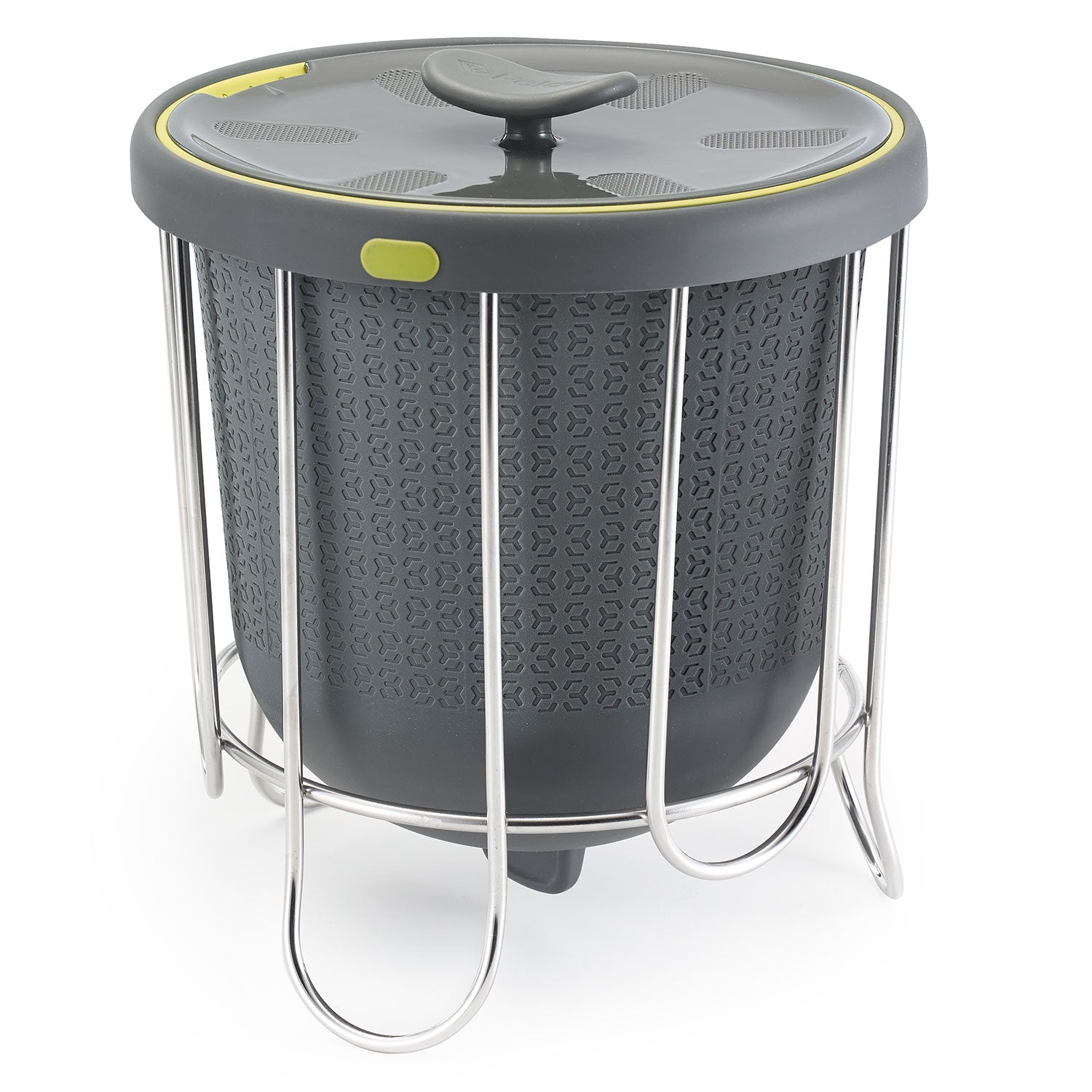 Polder Countertop Compost Bin, Grey