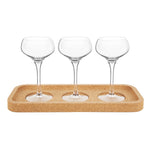 Final Touch Espresso Martini Flight Set - 4 Pieces - 4.75 oz (140 ml)