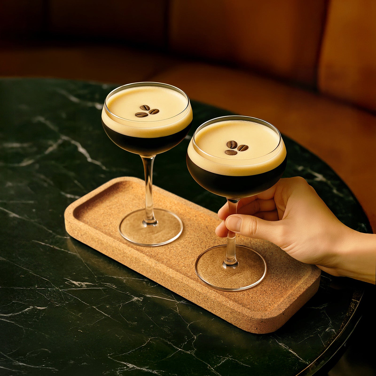 Final Touch Espresso Martini Set - 3 Pieces - 10 oz (300 ml)