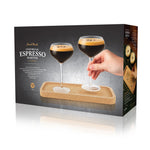 Final Touch Espresso Martini Set - 3 Pieces - 10 oz (300 ml)