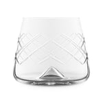 Final Touch 4 Piece Lead-Free Crystal Whiskey Decanter Set