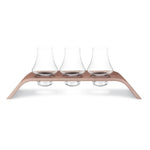 Final Touch 4 Piece Whiskey Flight Tasting Set