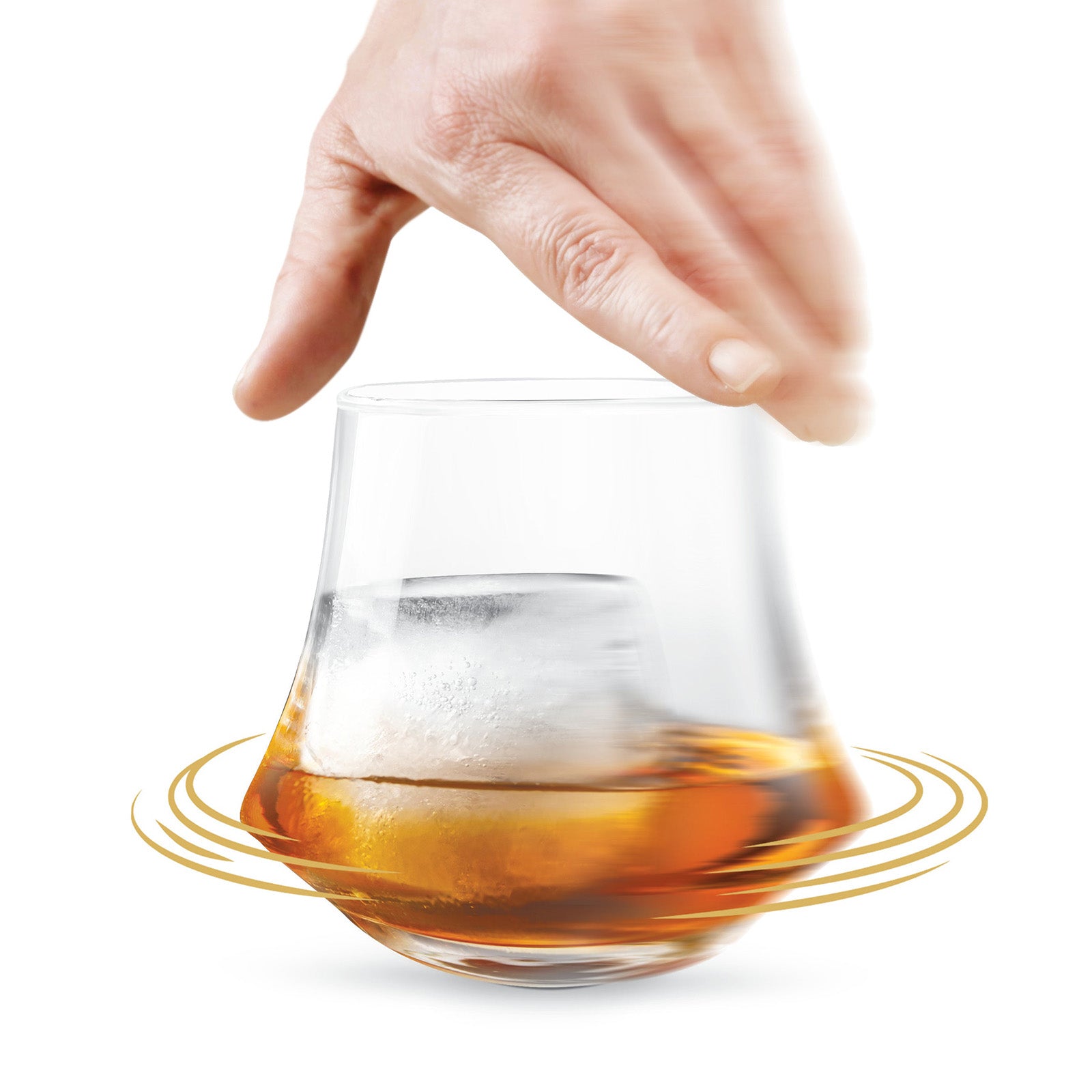 Final Touch Revolve - Revolving DOF Glass - Set of 2 - 13.5 oz (400ml)