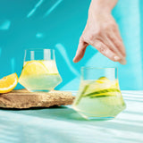 Final Touch Revolve - Revolving DOF Glass - Set of 2 - 13.5 oz (400ml)