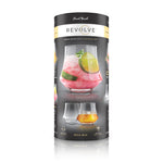 Final Touch Revolve - Revolving DOF Glass - Set of 2 - 13.5 oz (400ml)