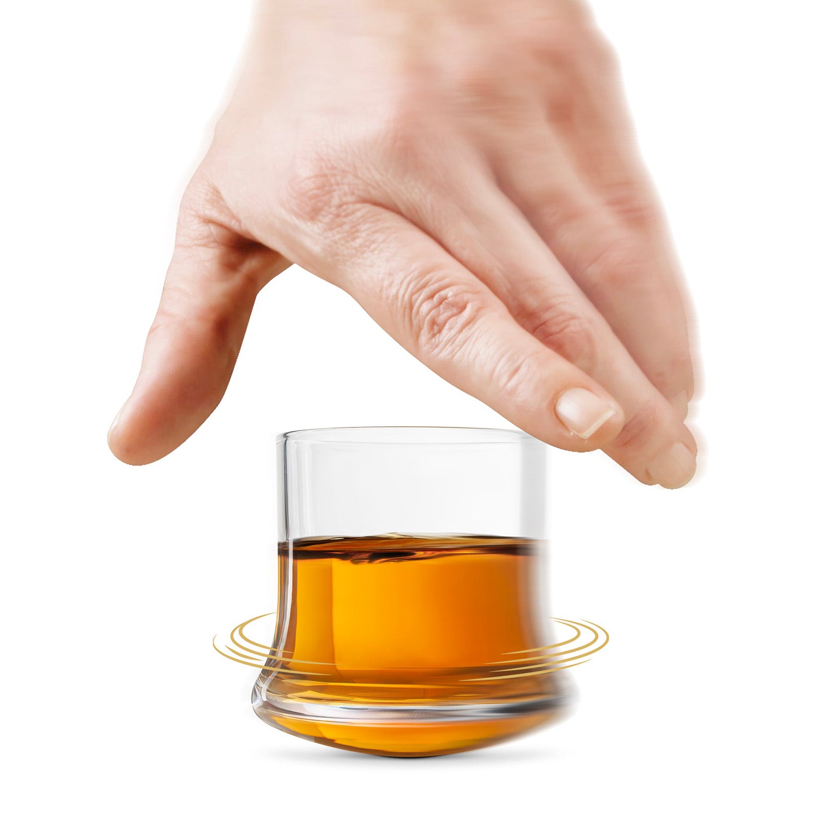 Final Touch Revolve - Revolving Shot Glass - Set of 4