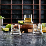Final Touch Revolve - Revolving Shot Glass - Set of 4