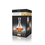Final Touch Revolve Decanter Set with 2 Revolve DOF Glasses