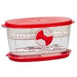 Progressive Berry Keeper – Produce Saver Container with Adjustable Vent, Colander Tray & Lid for Strawberries, Blueberries & More