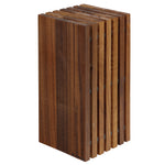 Zassenhaus Slotted Wood Knife Block, Holds 12 Knives, Walnut