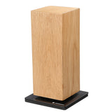 Zassenhaus Magnetic Spinning Wood Knife Block for Counter, Oak