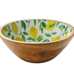 Zassenhaus Mango Wood Lacquered Medium Serving Bowl, 11.75" x 4.5"