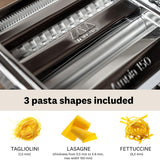 Marcato Atlas Ampia 150 Pasta Machine, Made In Italy, Silver