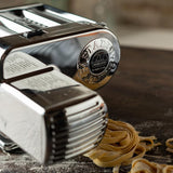 Marcato Ampiamotor 110V Pasta Machine, Made in Italy, Chrome Steel