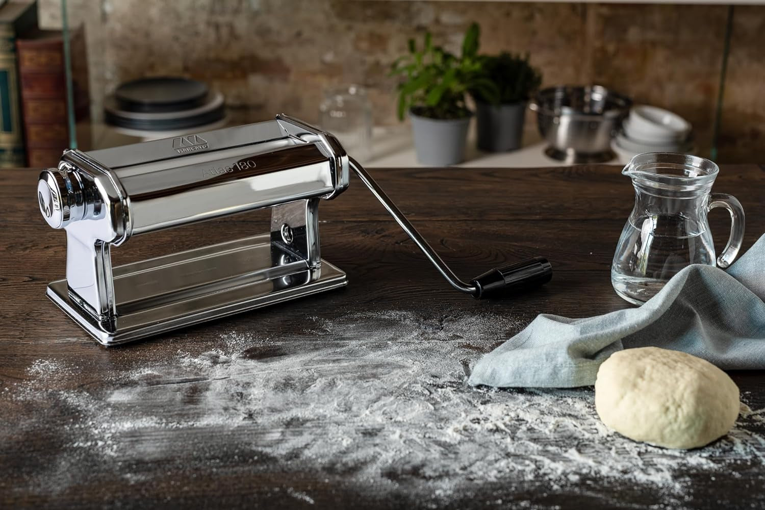 Marcato Atlas 150 Roller Pasta Machine Premium, Made in Italy