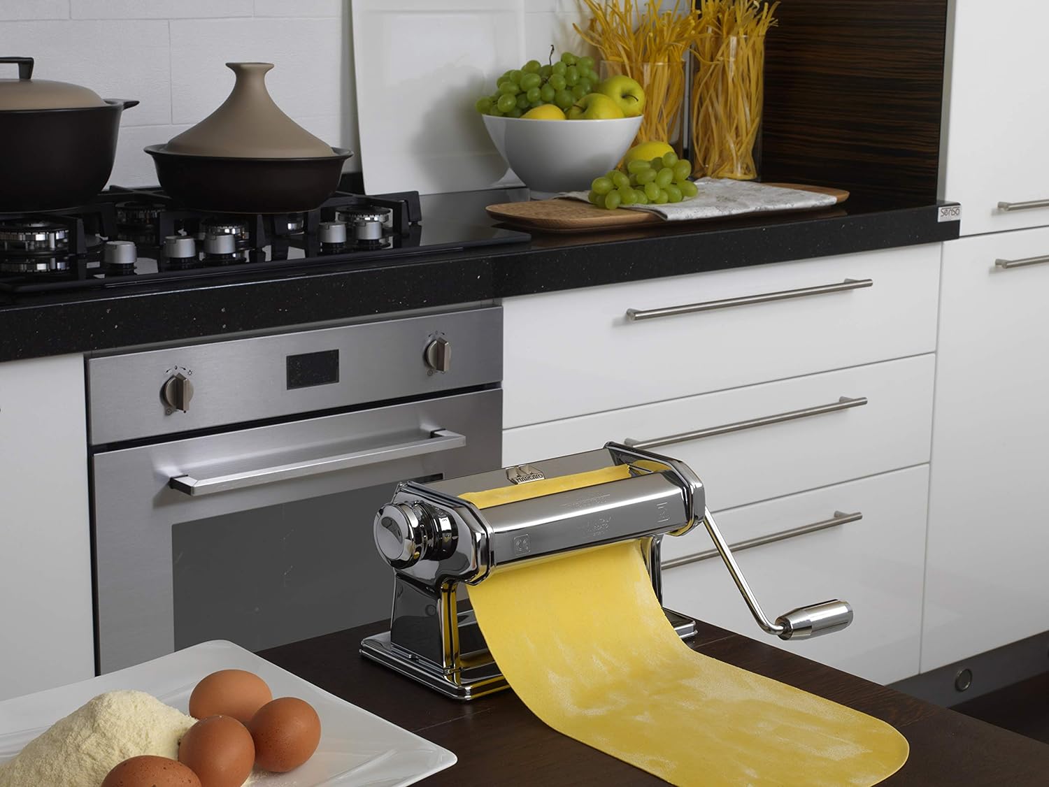 Marcato Atlas 150 Roller Pasta Machine Premium, Made in Italy