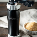 Marcato Design Series Biscuit Maker Press, Includes 20 Cookie Disc Shapes, Black
