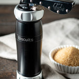 Marcato Design Series Biscuit Maker Press, Includes 20 Cookie Disc Shapes, Black