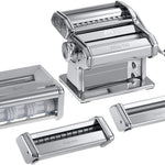 Marcato Atlas 4-Piece Set Pasta Set, Includes Atlas 150, Ravioli, Spaghetti, Reginette