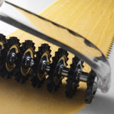 Marcato Atlas Pasta Bike Cutter with Interchangeable Wheels, Made in Italy, Clear