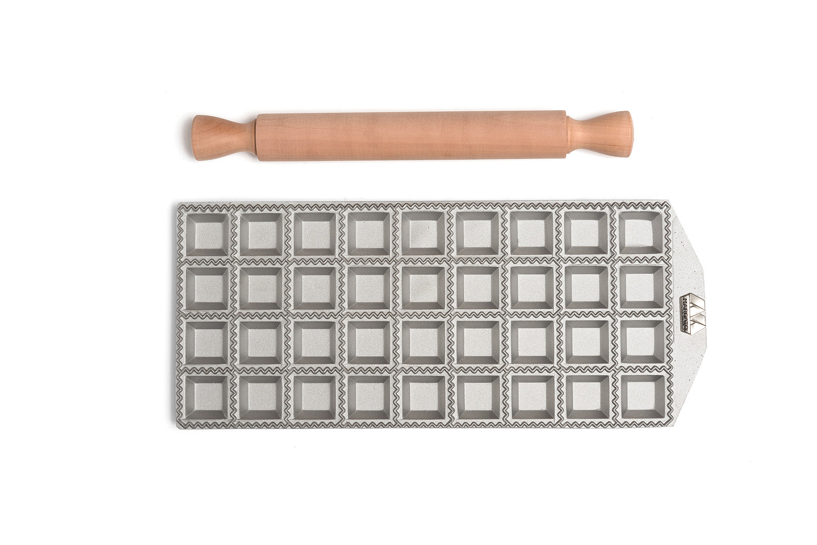 Ravioli Mold by Marcato, Made in Italy, Makes 36 Square Raviolis, 1.5-Inch