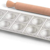 Ravioli Mold by Marcato, Made in Italy, Makes 12 Round Raviolis, 2-Inch