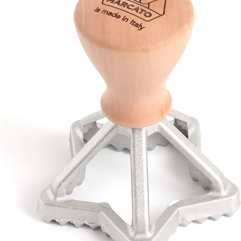 Marcato Classic Ravioli Maker Stamp, Star Shape, 2.25-Inch