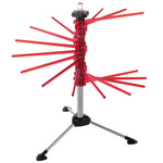 Marcato Atlas Collapsible Pasta Drying Rack, Made In Italy, Red