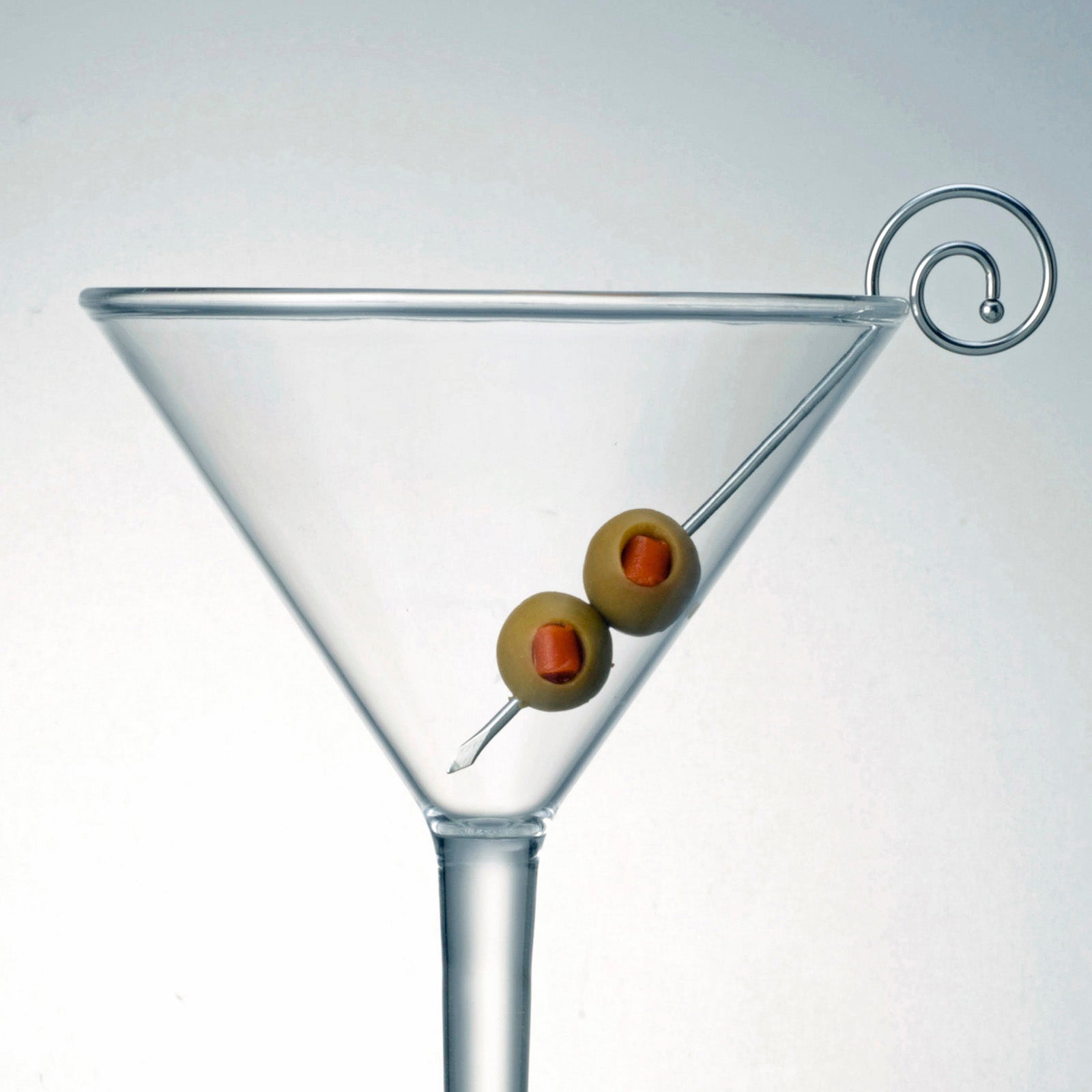 Prodyne Spiral Stainless Steel Martini Picks, Set of 6