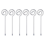 Prodyne Spiral Stainless Steel Martini Picks, Set of 6