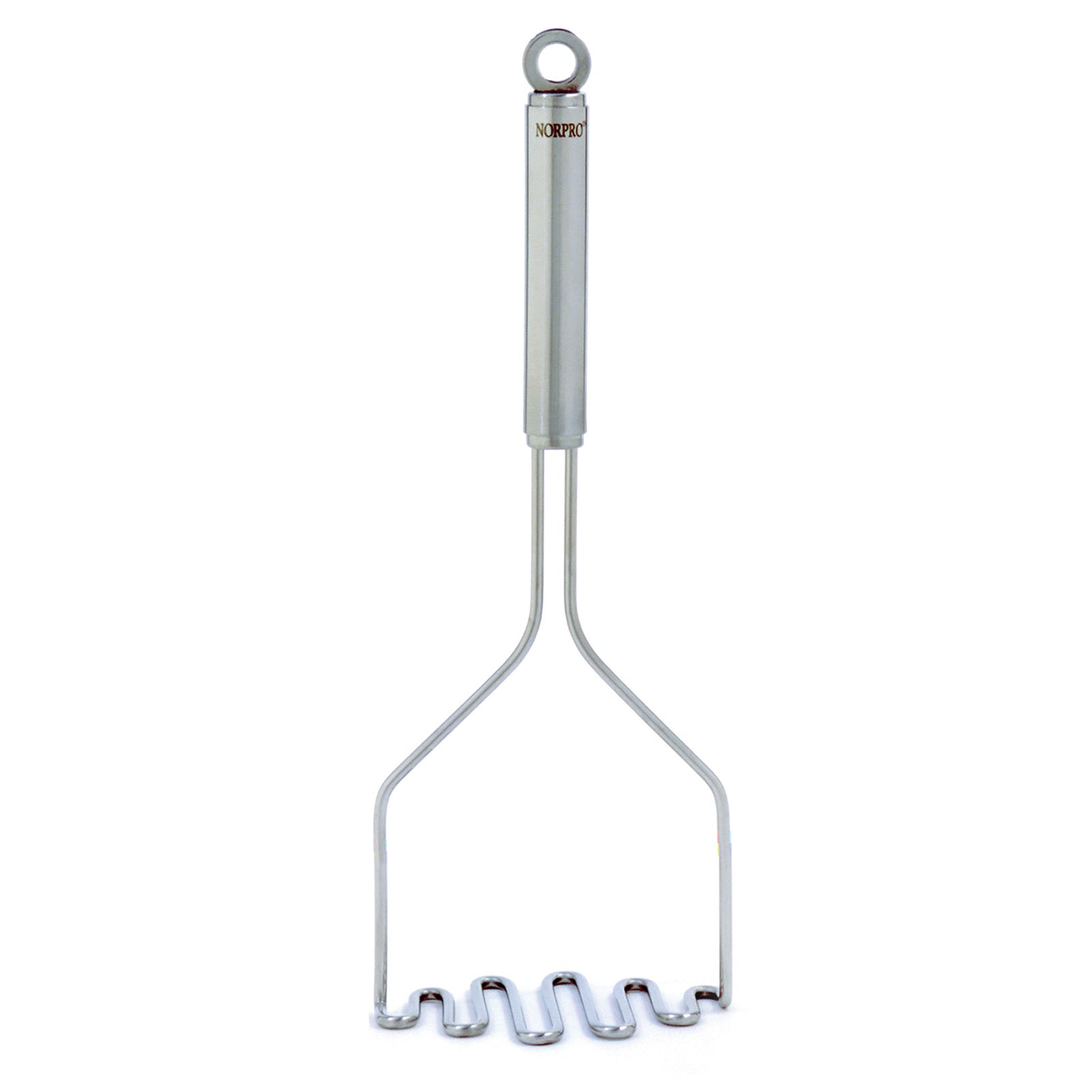 Norpro Krona Potato Masher - Stainless Steel, Heavy Duty