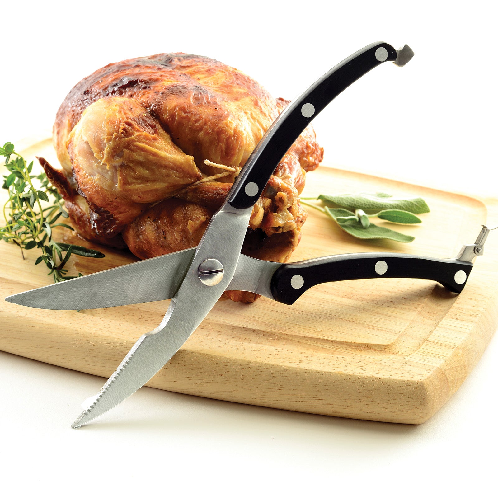 Norpro Professional Poultry Shears, 5.25-Inch Blade, Black