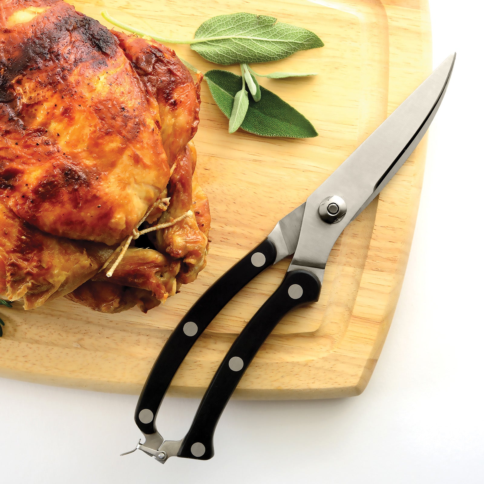 Norpro Professional Poultry Shears, 5.25-Inch Blade, Black